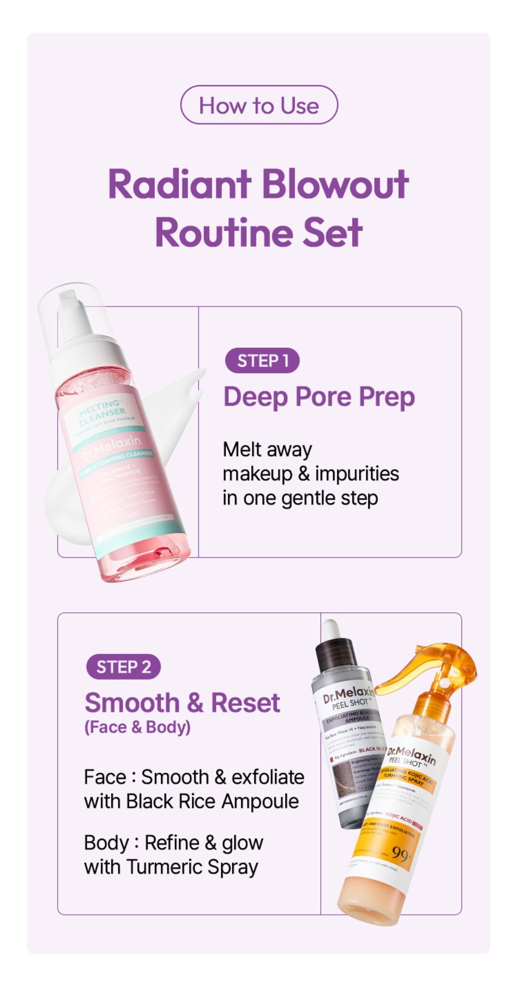 [TikTok Bestseller] Radiant Blowout Routine Set